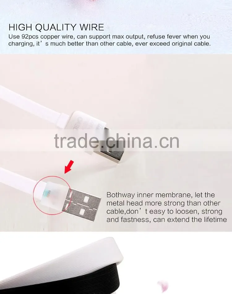 REMAX Kingkong micro USB data charger Cable for android mobile phone