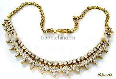 Diamond Gold Necklaces, Diamond Necklaces, Diamond Jewelry