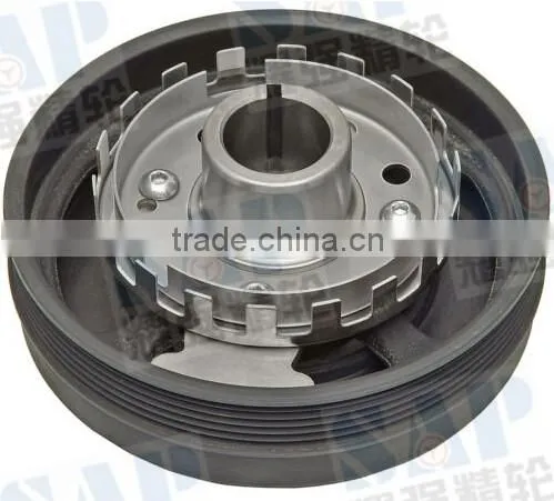 Crankshaft pulley Harmonic Balancer Serpentine Belt Pulley for Buick LeSabre Olds 98 Pontiac 3.8L