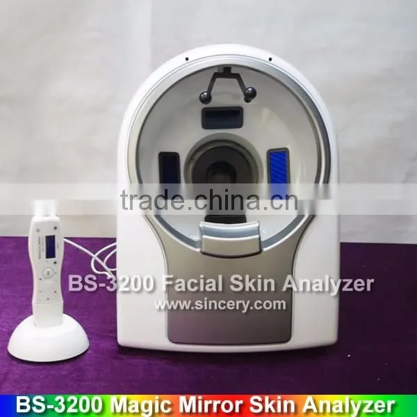 portable face analysis machine BS-3200 bia skin analyzer machine