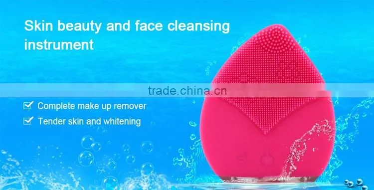 Mini deep clean ultrasonic skin scrubber