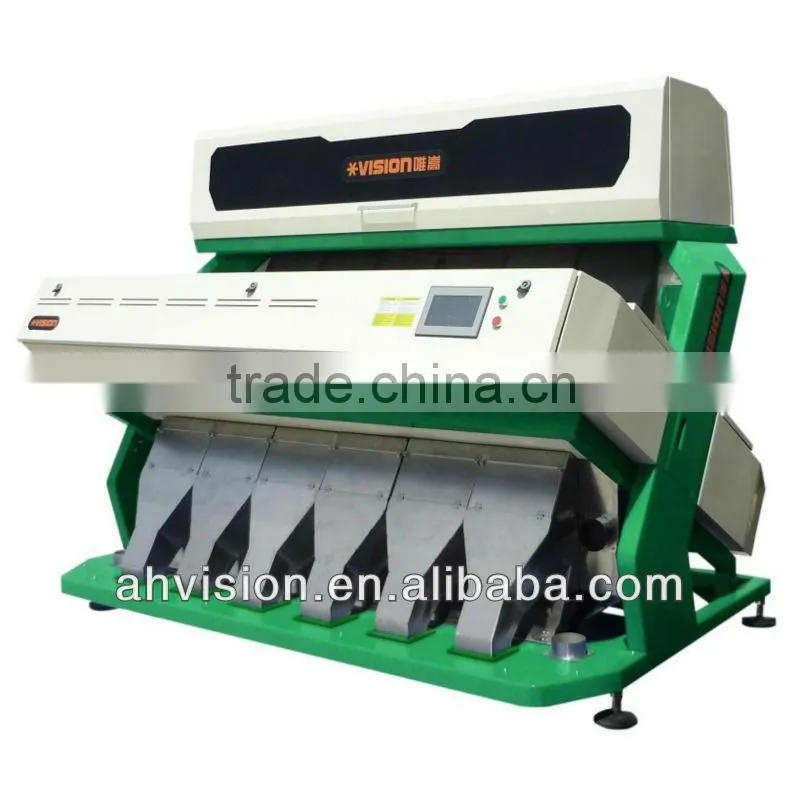 Spice pepper color sorting machinery! Imported CCD camera from Japan ! Vision's CCD Color Sorter machine!From anhui!