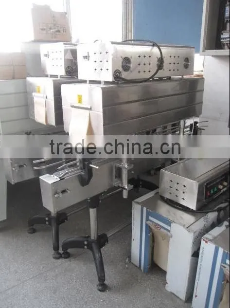 Bottle cap heat shrink machine/bottle shrink wrap /pet bottle shrink wrapping machine