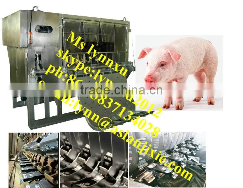 pig dehairing machine/pig hair removal machine /pig hair removing machine