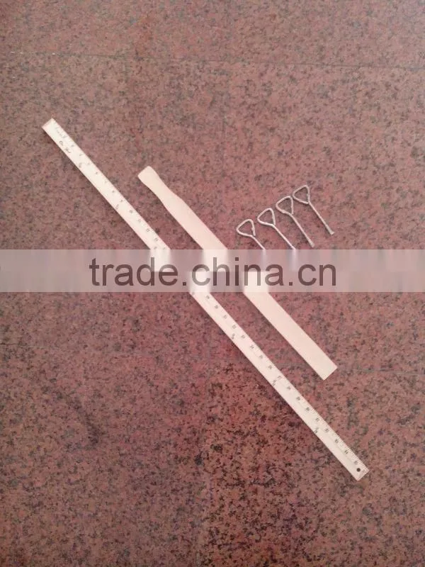 professional china supplieir one color print wood palette paint stirrer