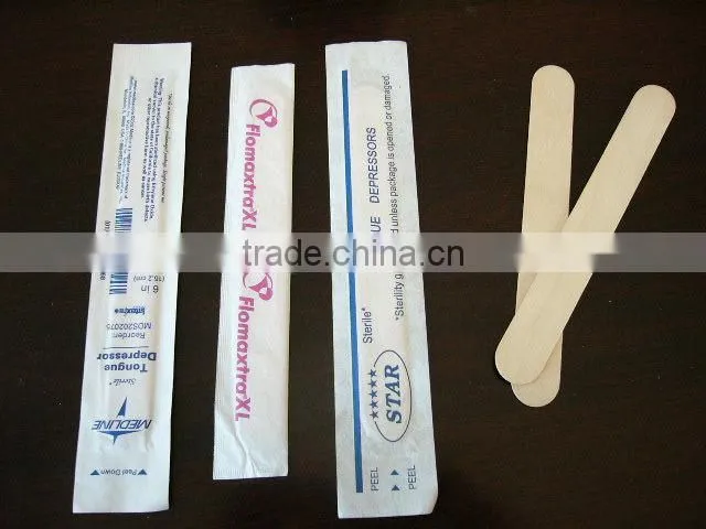 wooden sterile stocked natural tongue depressor manufacturer