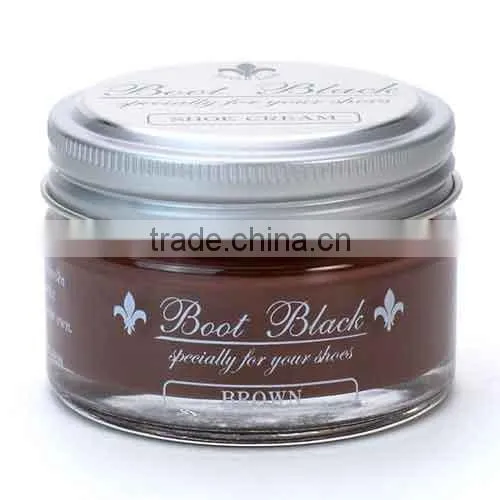 COLUMBUS Boot Black Shoe and Leather Polisher Shoe Cream Made in Japan