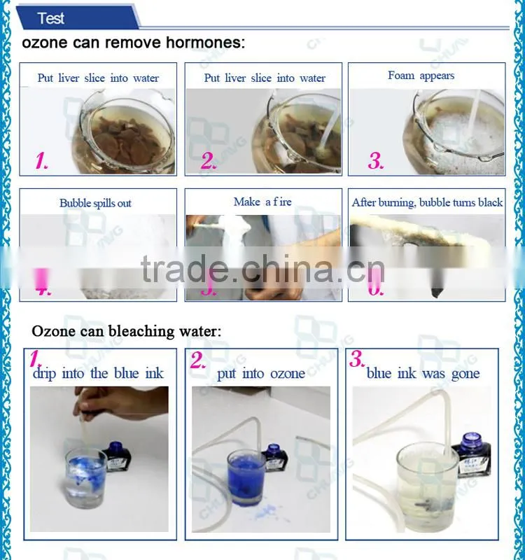 Household 5G no secondary pollution handy ozone machine for water treatment