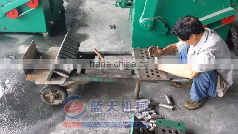 Environmental Protection Small Hydraulic Press Machine For BBQ Bamboo Charcoal
