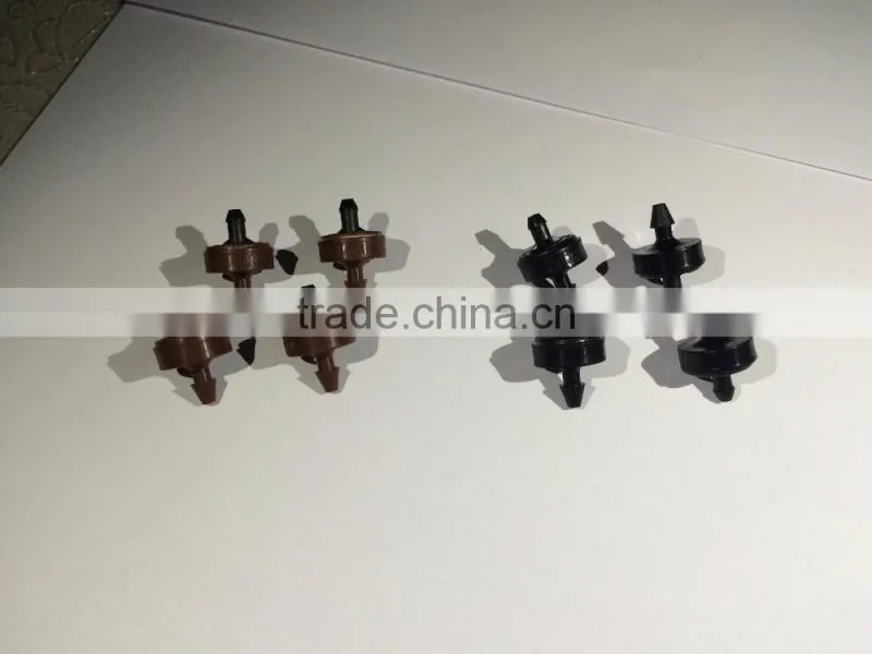 4L/H button dripper Pressure compensation dripper for drip irrigation system