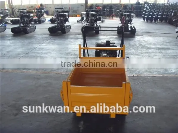 Crawler garden mini transporter