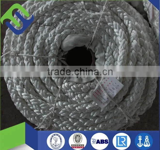 Thick 72mm pp rope polypropylene rope for marine mooring rope
