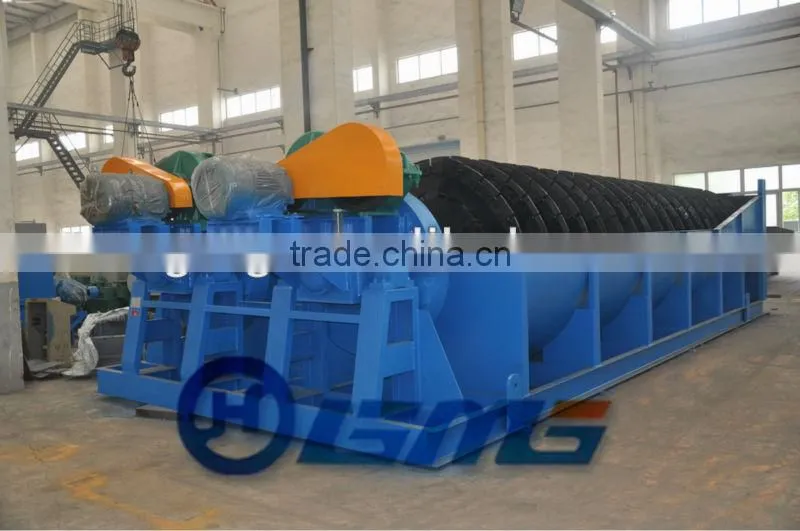 Vibrating Screen with Double or Single Screw Sand Washing Machine in Sand Washing Plant