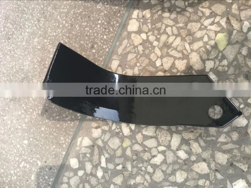 2016 hot sale good quality tillage tools boron steel tiller blades