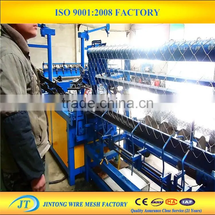 chain link fence machine