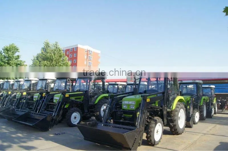 BOMR FIAT Gearbox diesel wheeled tractor (504 Front End loader)