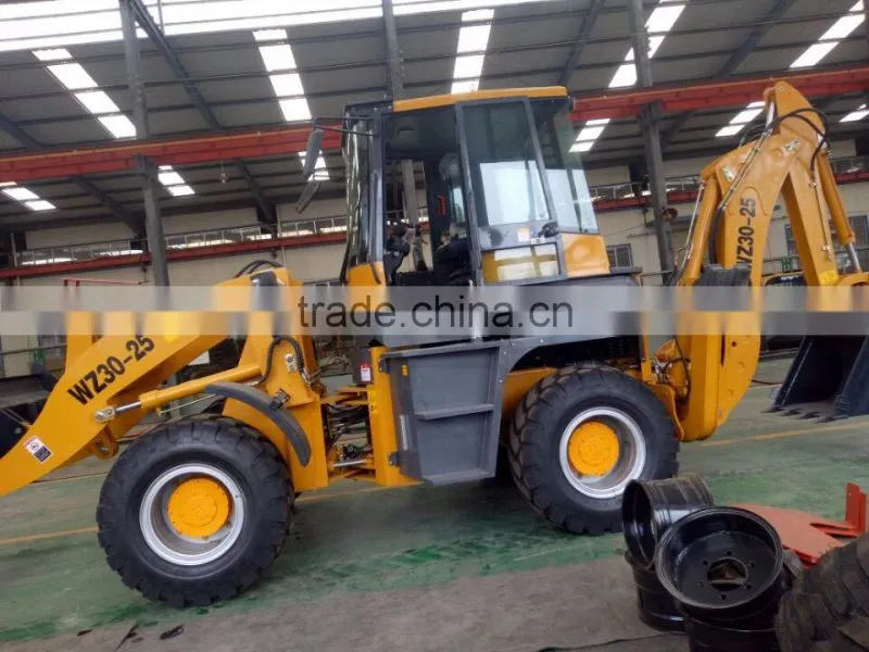 2ton 3 ton backhoe loaders/excavating loader backhoe