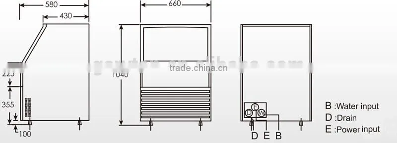 GRT - LB150/175/210/300S 2017 Hot Ice maker with R22