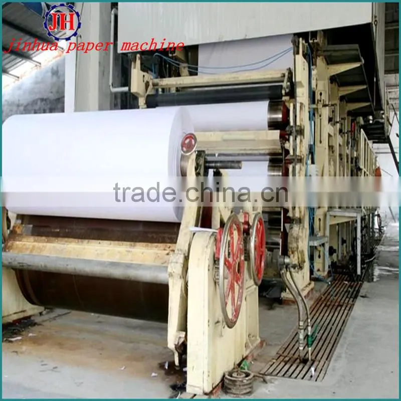 1575mm 15T/D a4 Copy Paper Making Machine Price, Paper Mill Machinery Manufacturers in China