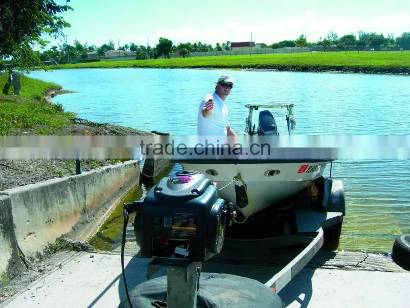 Hauling Pulling Pull Trailer 12V 2000Lbs Electric Recovery Boat Winch