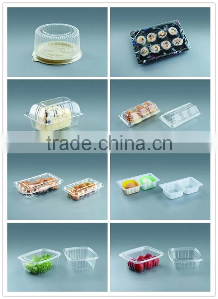 Automatic plastic air pressure thermoforming machine