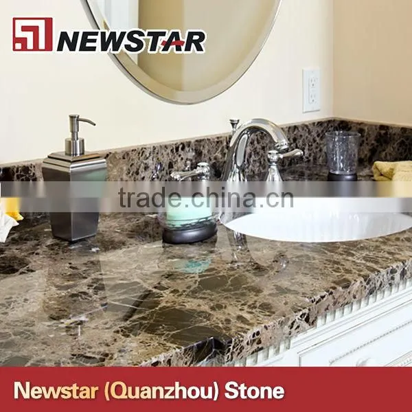 Hotel furniture marble top granite vanity top