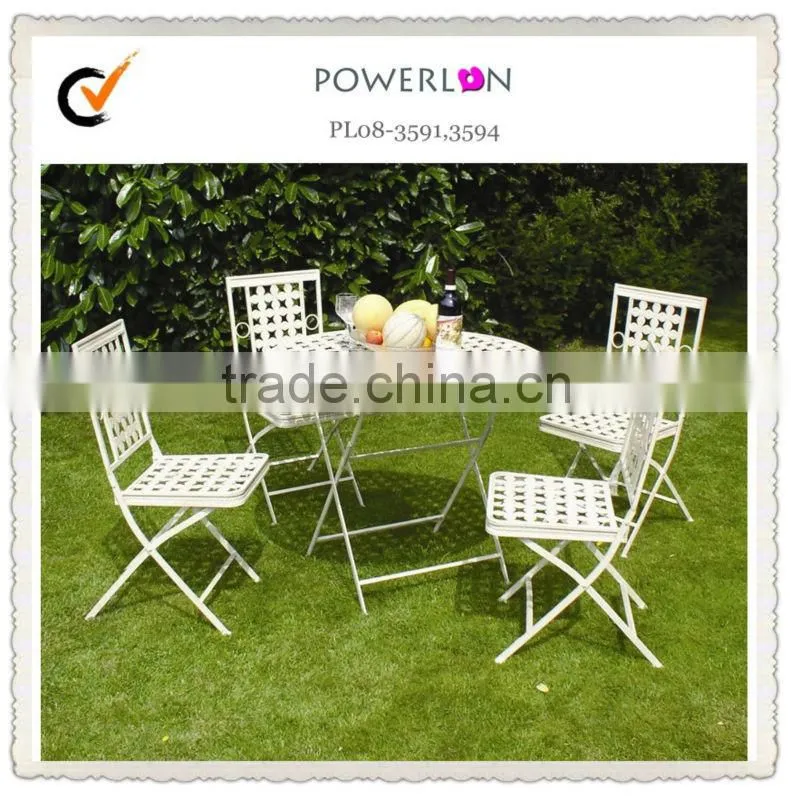 Pistachio furniture bistro set