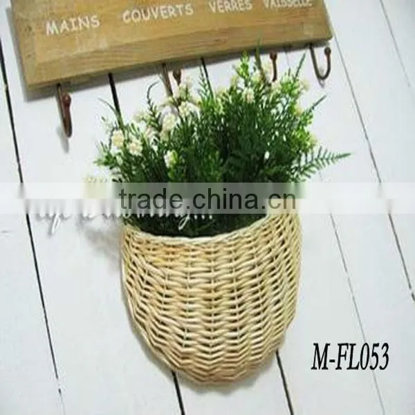 HOT 100%Handmade Natural flower girl basket
