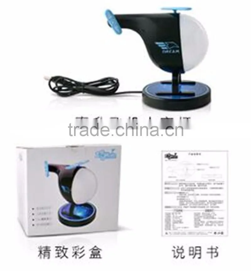 Night light aircraft Creative lamp for children to sleep The bedside night light helicopter LED charging Nightlight