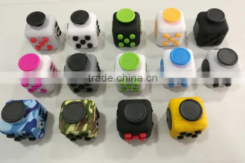 2017 Rgknse newest Fidget Cube Mini Desk Toy Magic Cube free shipping relieves stress cube