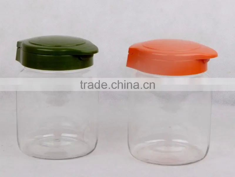 Airtight plastic container for candy