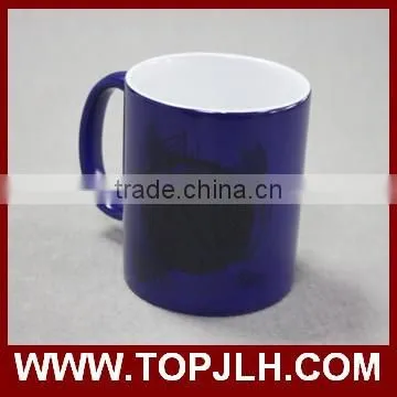 Porcelain full color changing ceramic magic mugs
