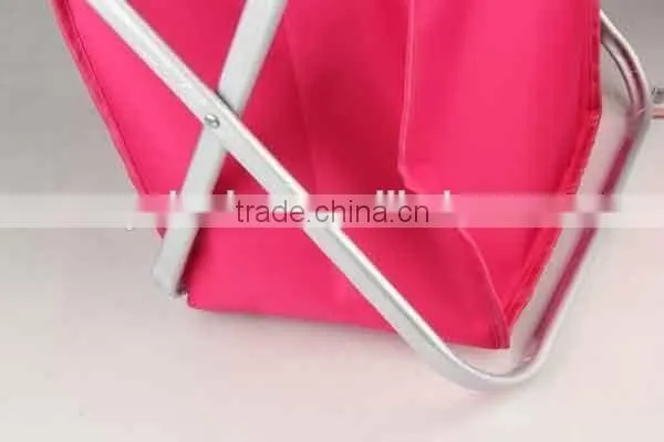 Foldable storage basket With Aluminum Tube LAUNDRY BASKET