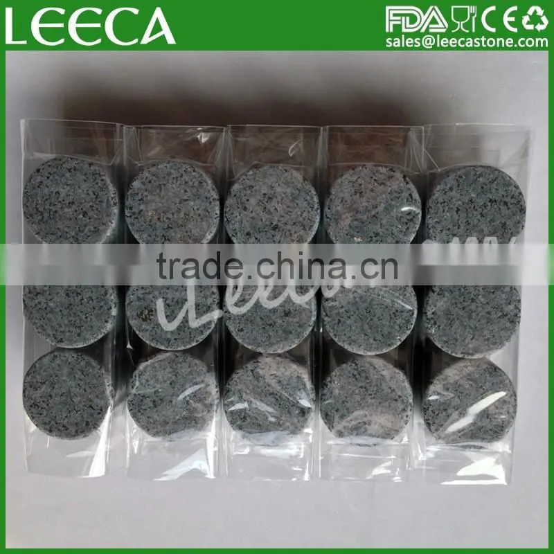 Lijia sipping ice stone/ 3pcs per set cool wine stone