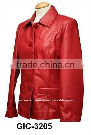 leather coat
