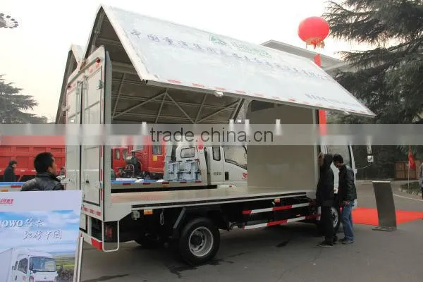 SINOTRUK HOWO truck cargo truck wingspan truck 4x2 for sale