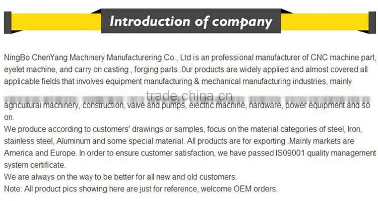 Precision aluminium die casting cover for farm machine parts