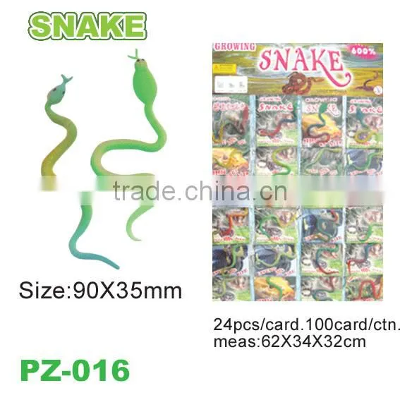 Promotional Grow and Glow Snake Animal Toys for Kids