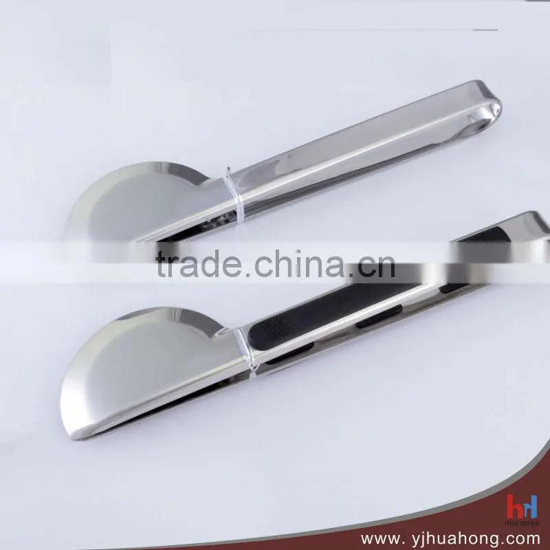 Anti Slip Handle Stainless Steel Food Serving Tongs,Salad Ice Tongs