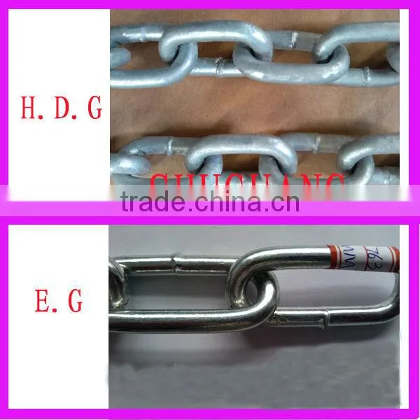 twisted link chain,Welded Electric Galvanized Twisted Link Chain