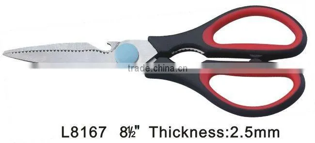 POM handle poultry scissors
