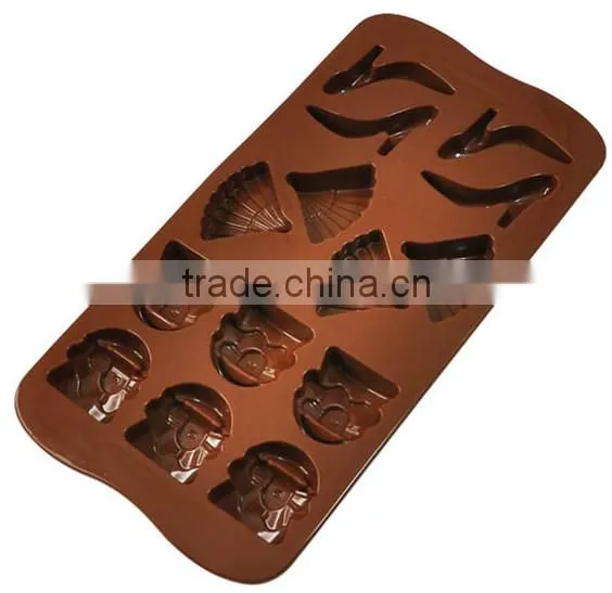 Silicone reusable ice cubes for drinks