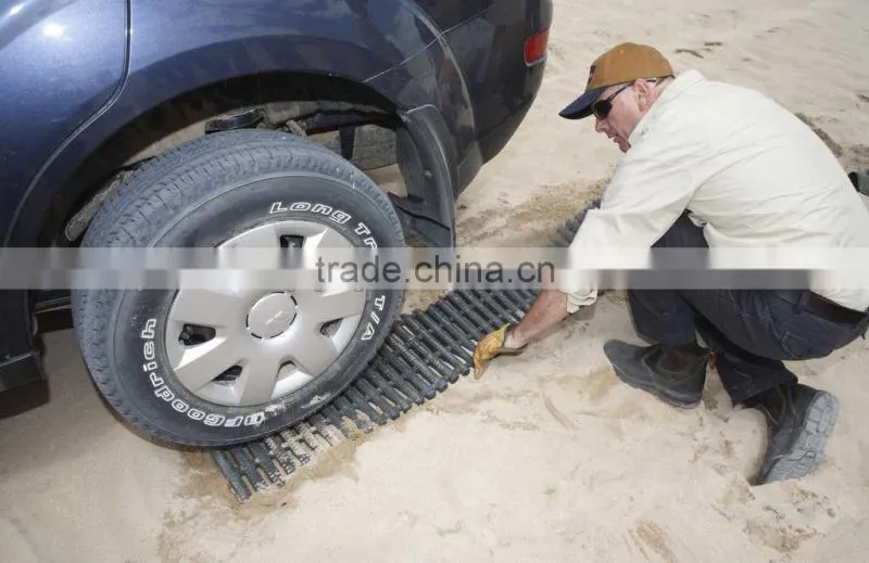 4wd/offroad/4x4 Sand track Recovery track Snow track Sand ladder Tyre grip traction tracks Rescue gripper escaper mats