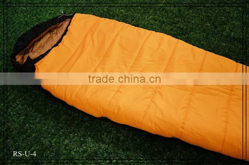 Organic Cotton Sleeping Bag Mummy Sleeping Bag for Cold Weather