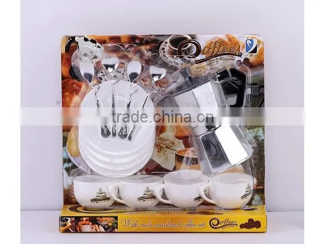 girl coffee play toys kids coffee play set