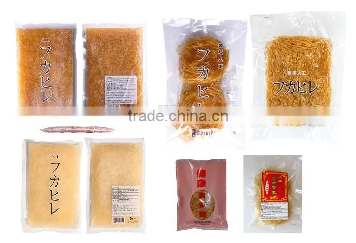 Collagen-rich healthy artificial shark fin imitation food