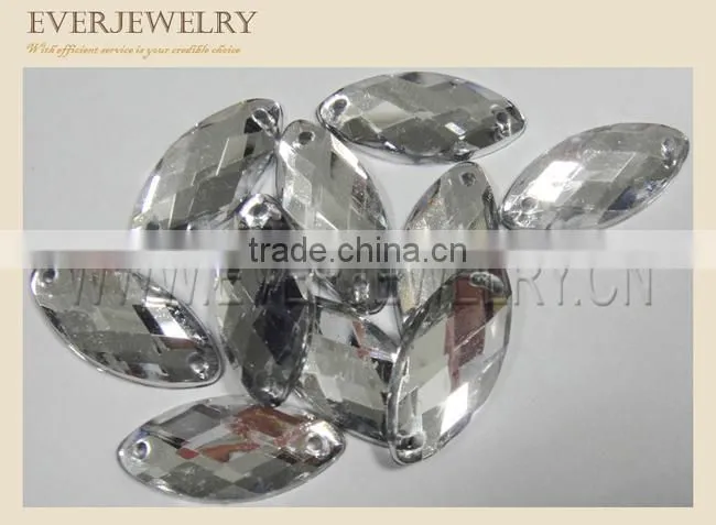 crystal color acrylic rhinestone