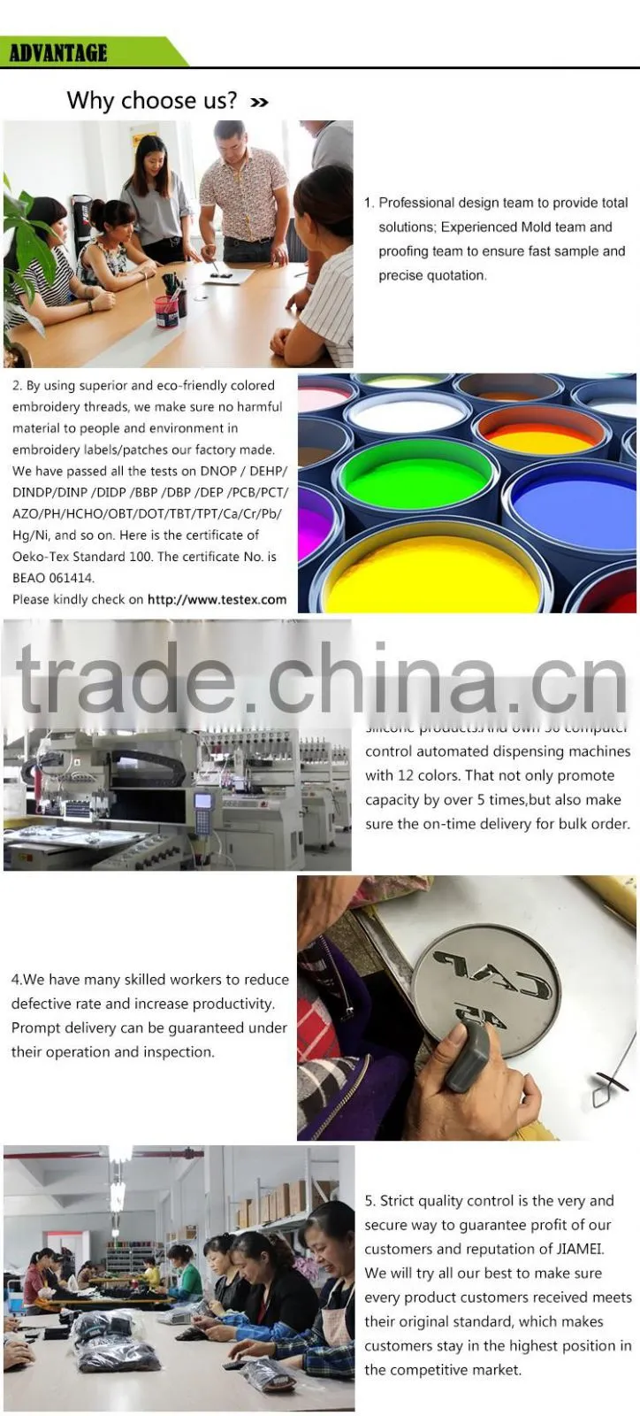 Wholesale custom Rubik's cube shape patch iron on clothing
