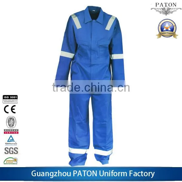 Guangzhou Oem Type Ploy Cotton Working Coverall Safety Dress