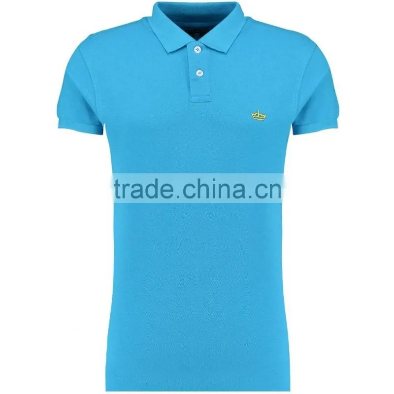 Polo top made in china custom 100% cotton men polo t-shirt men polo tops